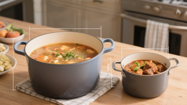 ¿Qué tan grande es una olla de 6 cuartos? Comparación de tamaños 2QT vs 4QT + usos prácticos